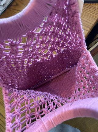 12F Macrame Purse MTS|64703
