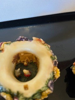 #1904 Floral Trinket Box