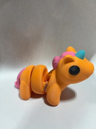 Giant Tangerine Unicorn Wiggly Pal