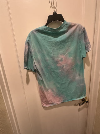 Tie Dye Adult T-shirt Men's Medium skull #47 VV MTS
