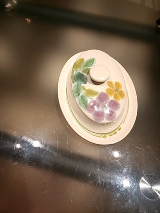 1970s Butter Dish covered