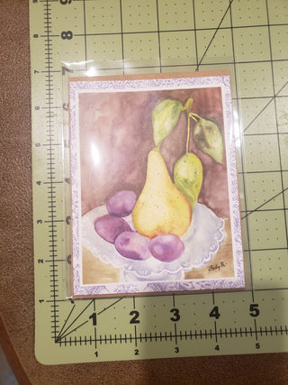Blank Greeting Card (Prints Originals by Judy Q) RCD