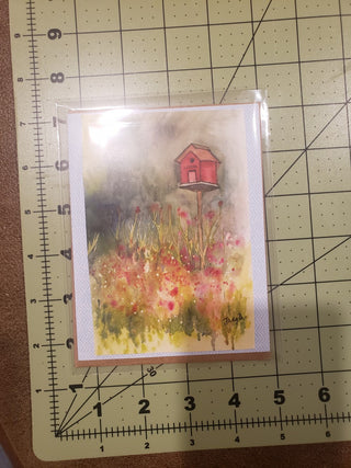 Blank Greeting Card (Prints Originals by Judy Q) RCD