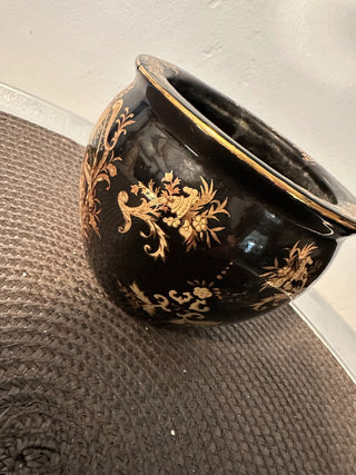 Vase Cobalt Blue Gold Scenic  MTS