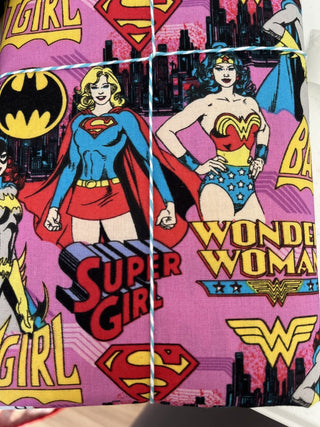 Super Girl/Wonder Woman Fabric BC#9 MTS|124569