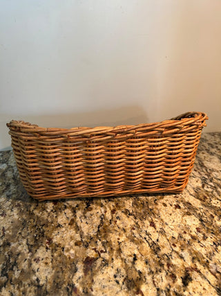 Wicker Mail Caddy Basket     MTS