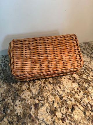 Wicker Mail Caddy Basket     MTS