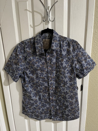 Men's Small Guess Brand Tropical Print Hawaiian Shirt RCD|158824