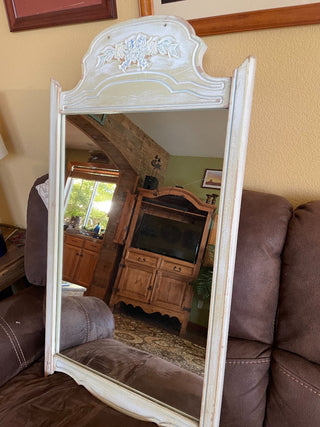 Antique Wooden Framed Mirror ~MTS|111333