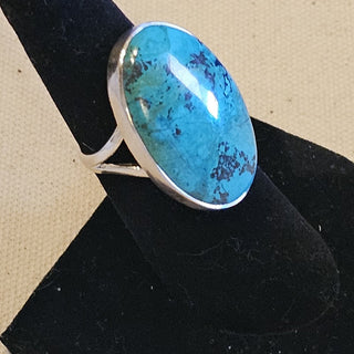 Sterling shattikite ring sz 7.5