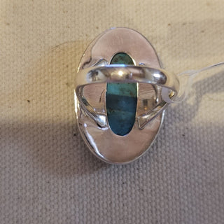 Sterling shattikite ring sz 7.5