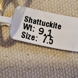 Sterling shattikite ring sz 7.5
