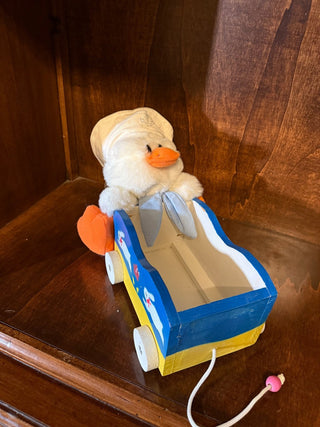 Jeremiah puddle duck pull toy(rare) excellent condition RCD