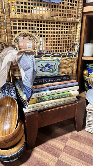 Ceramic Painted Fish Basket (LZD - RSV)