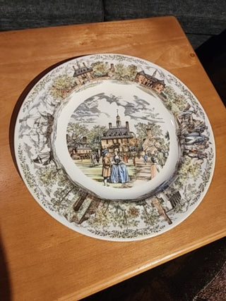 Wedgwood Plate Williamsburg Governor's Palace
