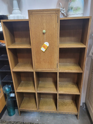 Oak Craftsman Cubby Bookcase RCD