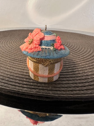 Hinged Trinket Hat Box MTS|102160