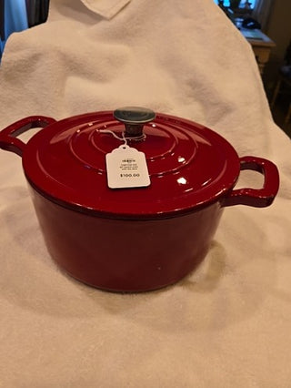 Cast Iron 5.5 QT Dutch oven with lid, RSV