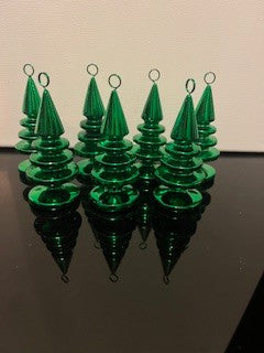 #2553 Xmas Tree Placecard Holder 7-Set RSV|125243