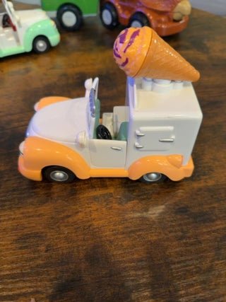 Chevron car ice cream truck