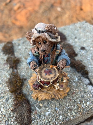 AS IS Matthew as the Drummer (#2415) from the Boyds Bears Nativity Series (Series #4)