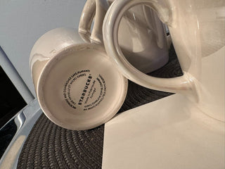 Mug Cup Starbucks SET-4, Pearlize 2009 MTS