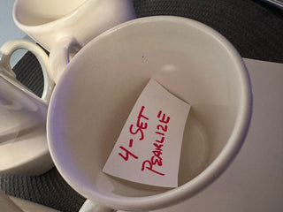 Mug Cup Starbucks SET-4, Pearlize 2009 MTS