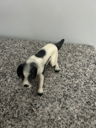 Black and White Dog Figurine   MTS|104116