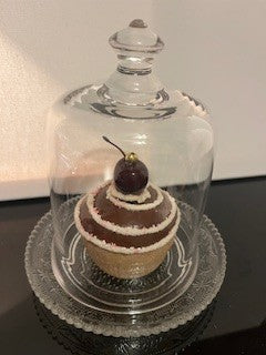 #2555 Dome Plate with Cupcake RSV|125259