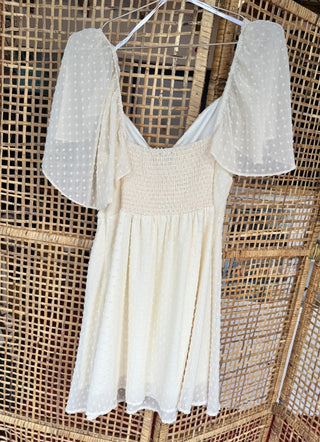 Lulus Dress (cream) Size M (LZD - RSV)|115727