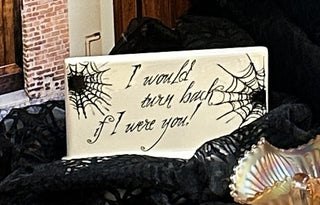 Ceramic Turn Back Plaque|116291