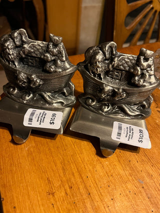 Noah's Ark Metal Stocking Holder RSV|123818