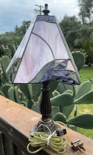 Antique Lilac Tiffany Style Lamp RCD|69314