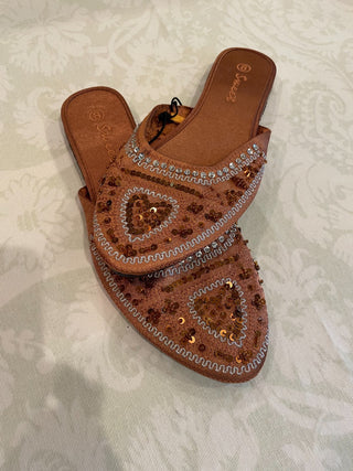 "Sweet" Jeweled Slides (8) ~MTS|66111