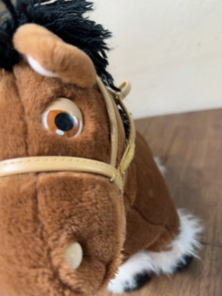 VTG Cabbage Patch Kids Plush Pony Horse 1984 Brown Coleco Appalachian Artworks