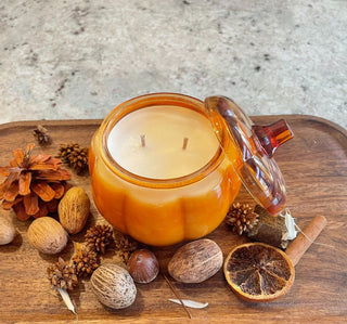 Orange Pumpkin, Soy Candle, 15oz | Hello Pumpkin (RSV)|112474
