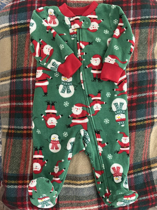 Carters 3 Mos Fleece Christmas Sleeper RSV|136753