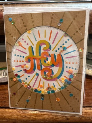 Friendship Card:  "Hey" - mh RCD|90810