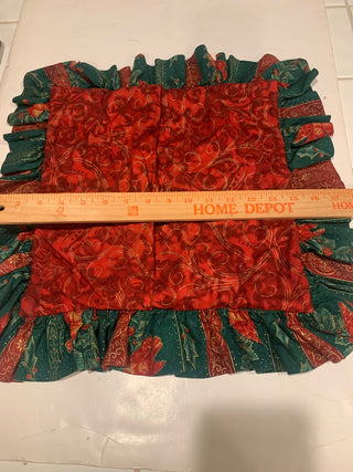 Vntg Christmas pillow sham  17 1/2 “|126369