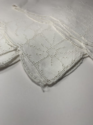 Cutwork embroidery napkins - set of 4 RSV