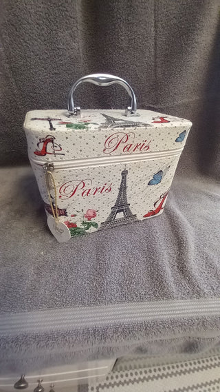 Paris France Eiffel Tower Cosmetic bag RCD