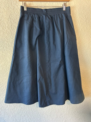 12F VTG Cabin Creek Size 10 Navy Skirt MTS|77093