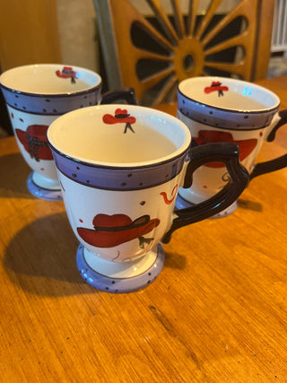 Red Hat Society Footed Pedestal Mug RSV|101653