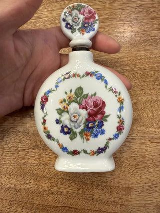 Vintage Spanish Porcelain Perfume Bottle small