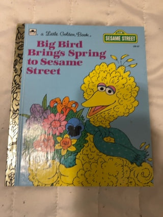 JP VINTAGE LOT OF 12 SESAME STREET LITTLE GOLDEN BOOKS  1990