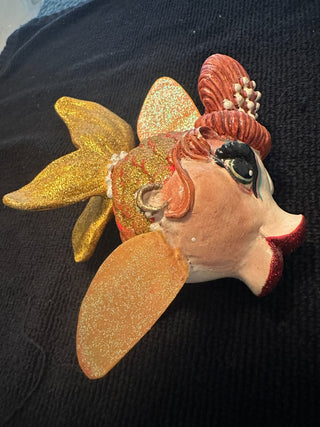 Ornament Kissing Fish Katherine's Collection MTS|89812