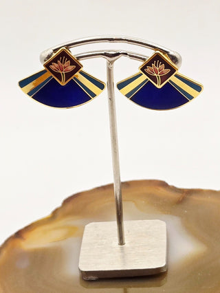 Laurel Burch Earrings "Water Lily" RSV|132447