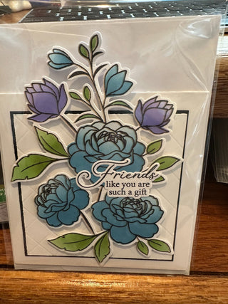 Friendship Card:  "Friends like you..." - mh RCD