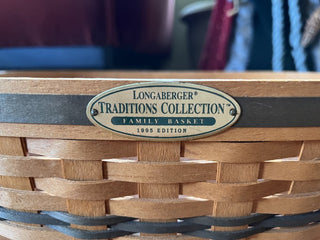 Longaberger Basket 1995 Edition B-18 MTS
