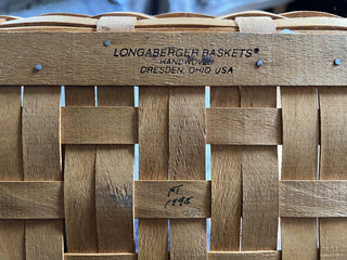 Longaberger Basket 1995 Edition B-18 MTS